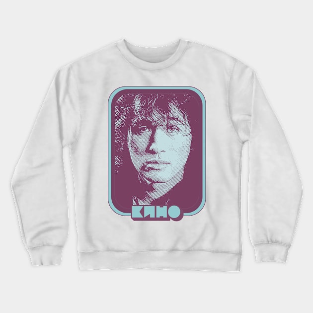 KINO / Кино́ - - Viktor Tsoi Retro Fan Design Crewneck Sweatshirt by DankFutura